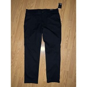 Callaway Golf Mens 4 Way Stretch Golf Trousers Black 36x30 Retail $96 NWT